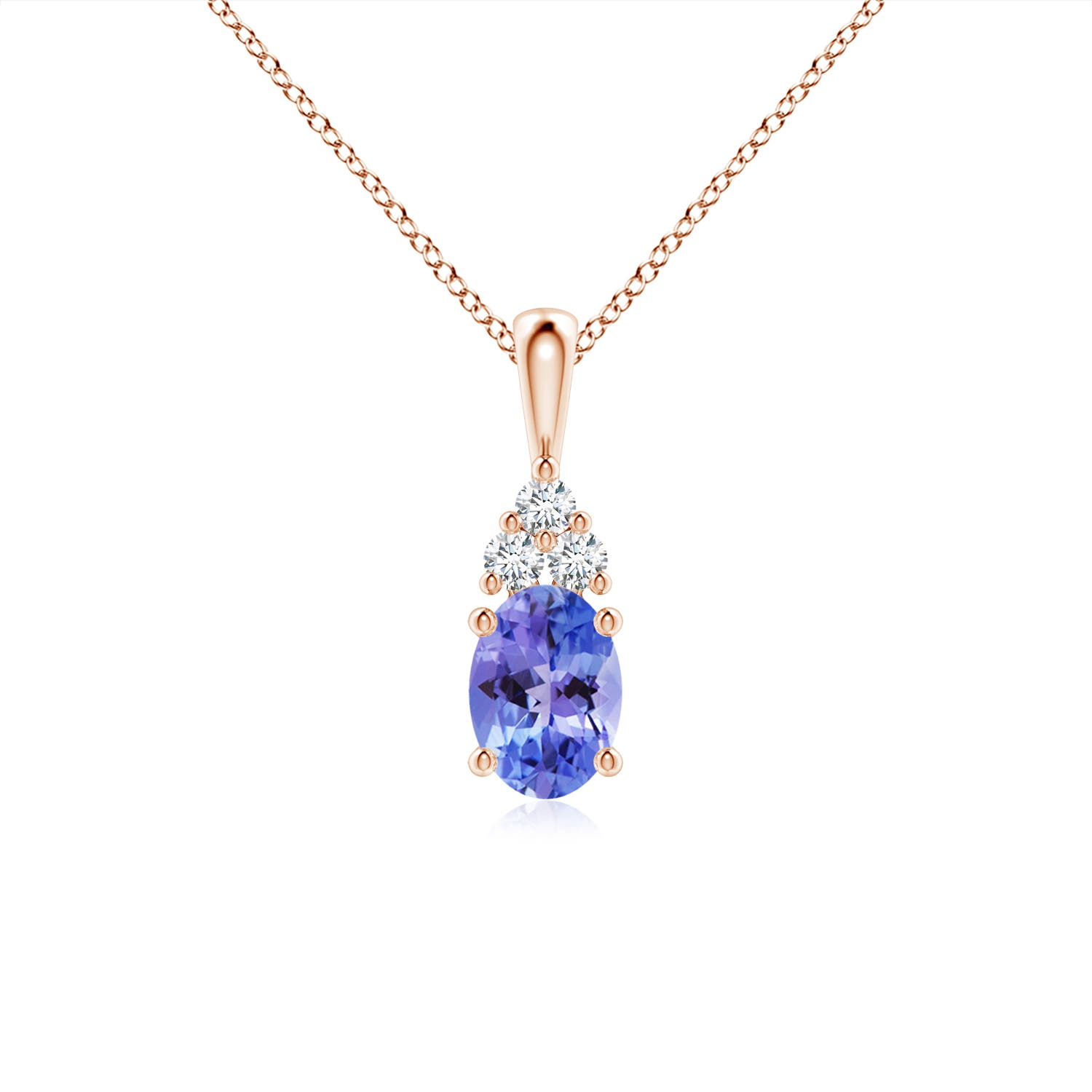 AA - Tanzanite / 0.91 CT / 14 KT Rose Gold