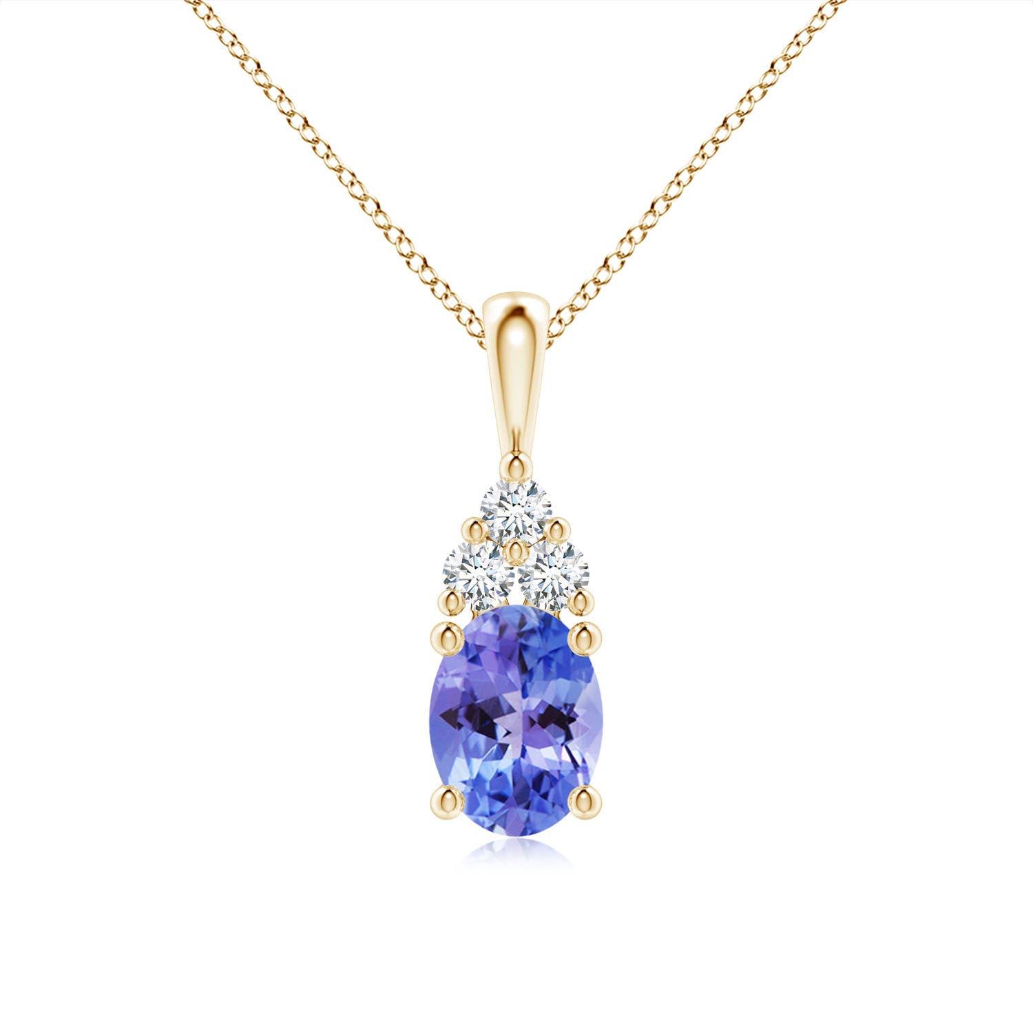 AA - Tanzanite / 1.46 CT / 14 KT Yellow Gold