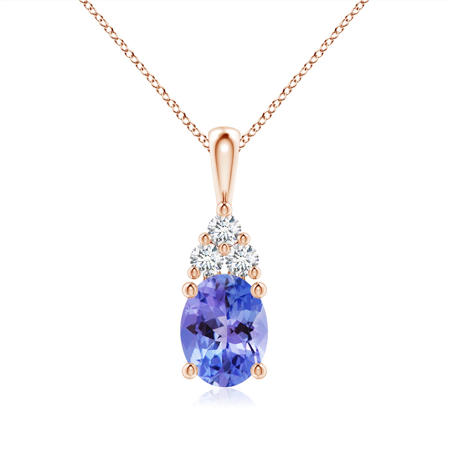 AA - Tanzanite / 2.13 CT / 14 KT Rose Gold