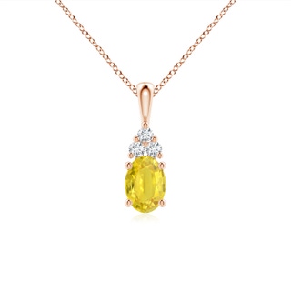 Oval AA Yellow Sapphire