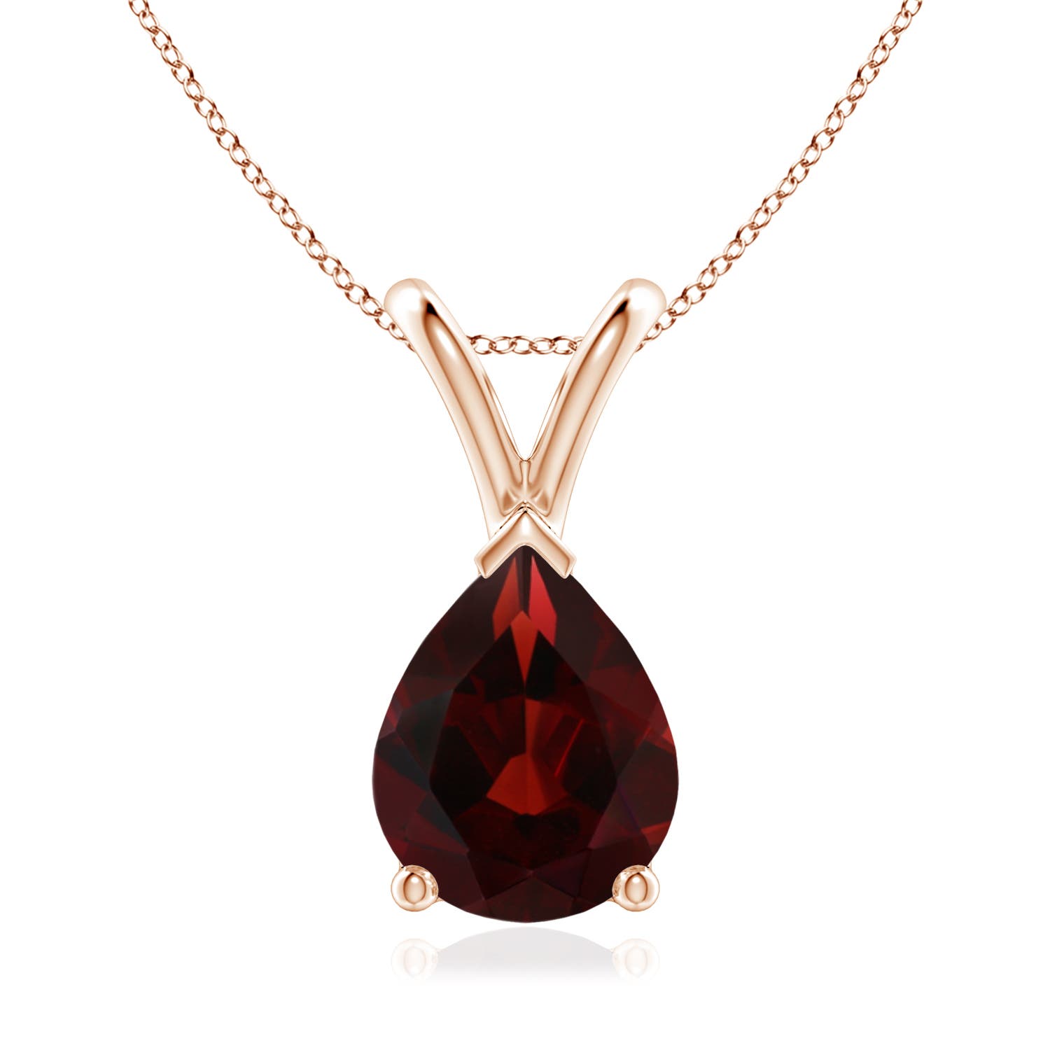 AA - Garnet / 1.8 CT / 14 KT Rose Gold