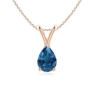 Pear AA London Blue Topaz