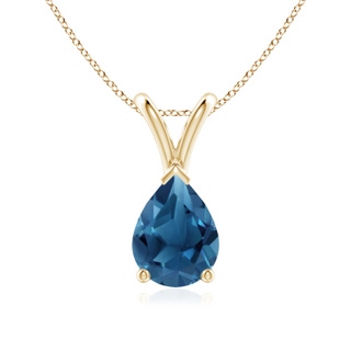 Pear AA London Blue Topaz