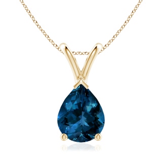 Pear AAAA London Blue Topaz