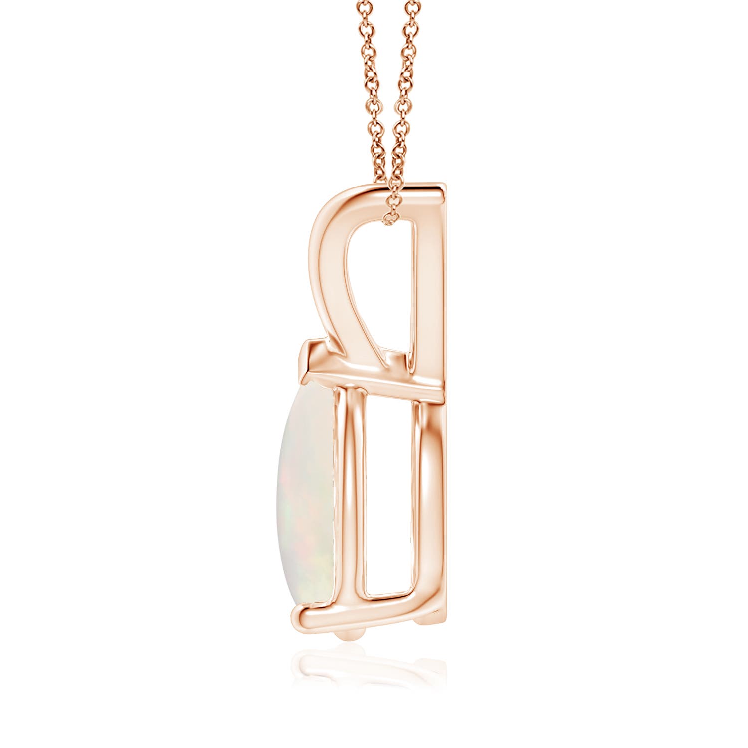 A - Opal / 1.15 CT / 14 KT Rose Gold