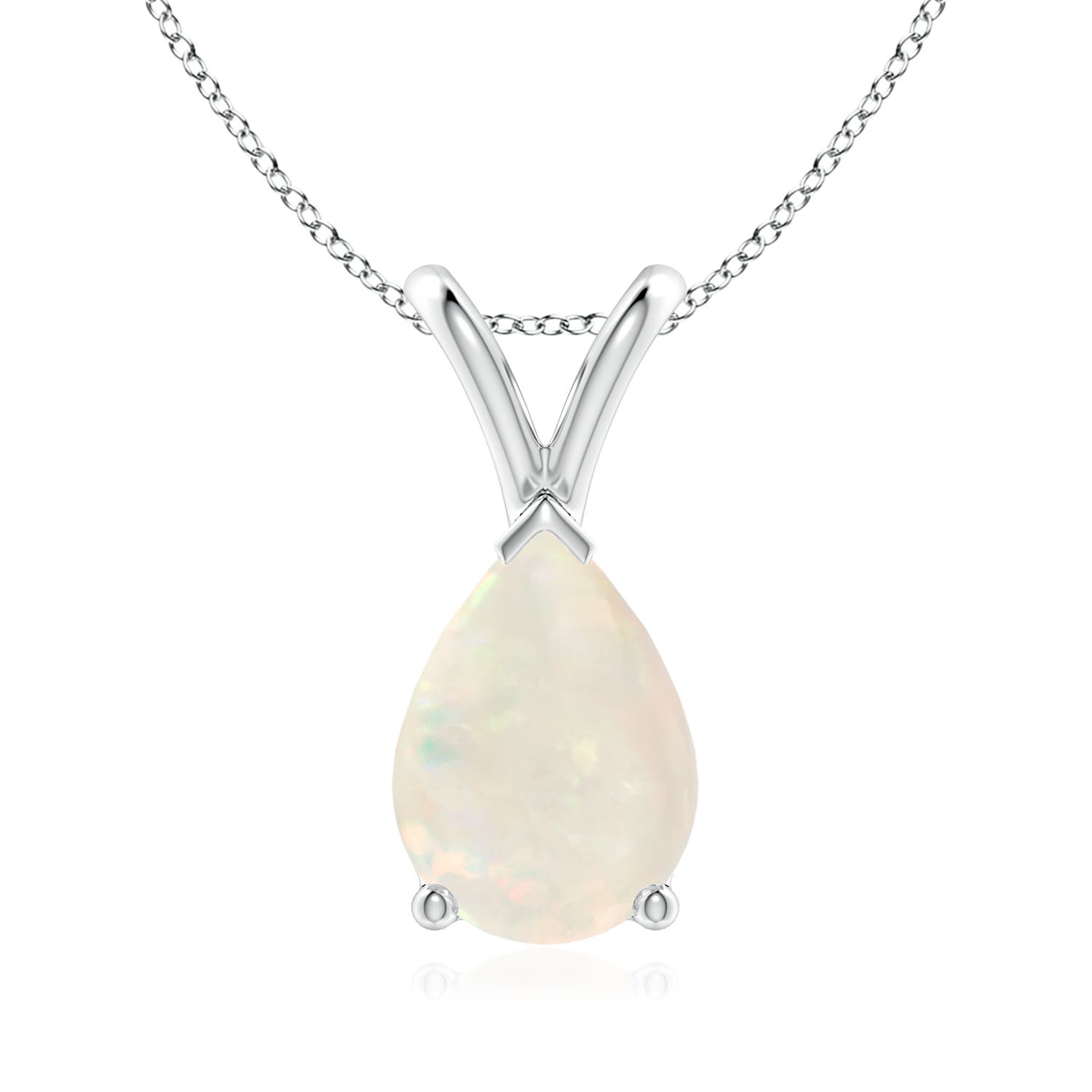 A - Opal / 1.15 CT / 14 KT White Gold