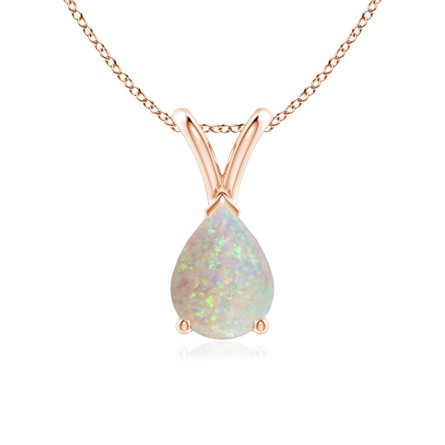 AAA - Opal / 0.7 CT / 14 KT Rose Gold