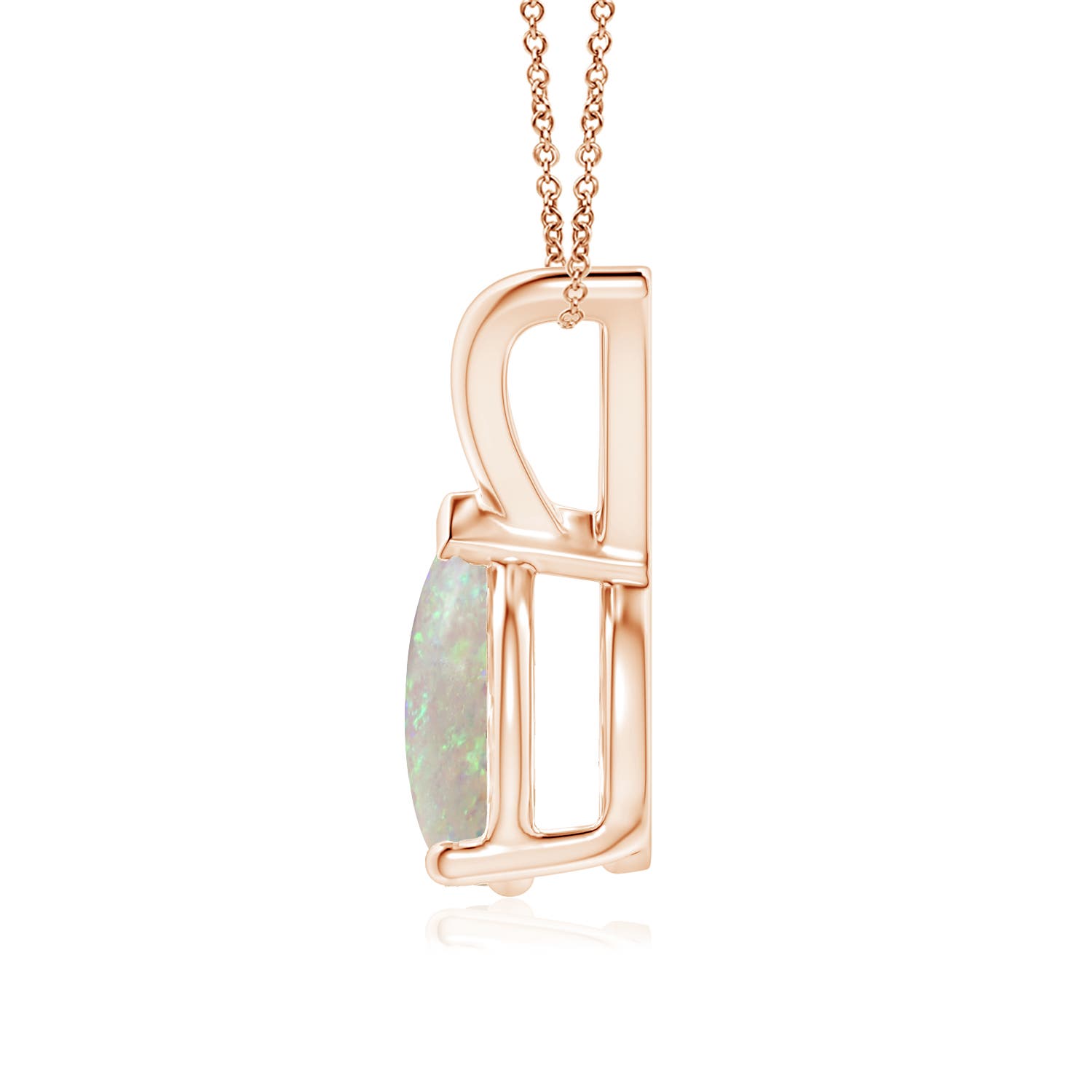 AAA - Opal / 0.9 CT / 14 KT Rose Gold