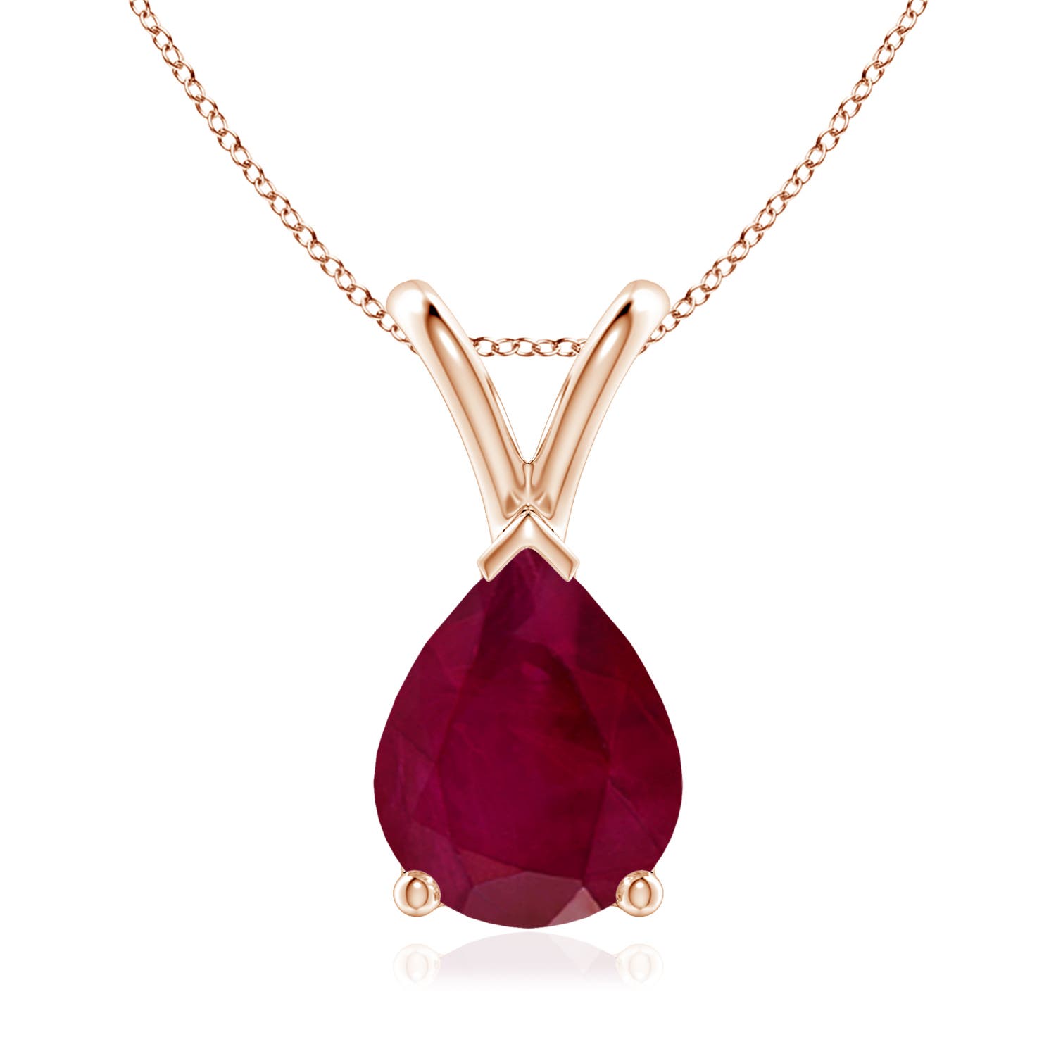 A - Ruby / 1.9 CT / 14 KT Rose Gold