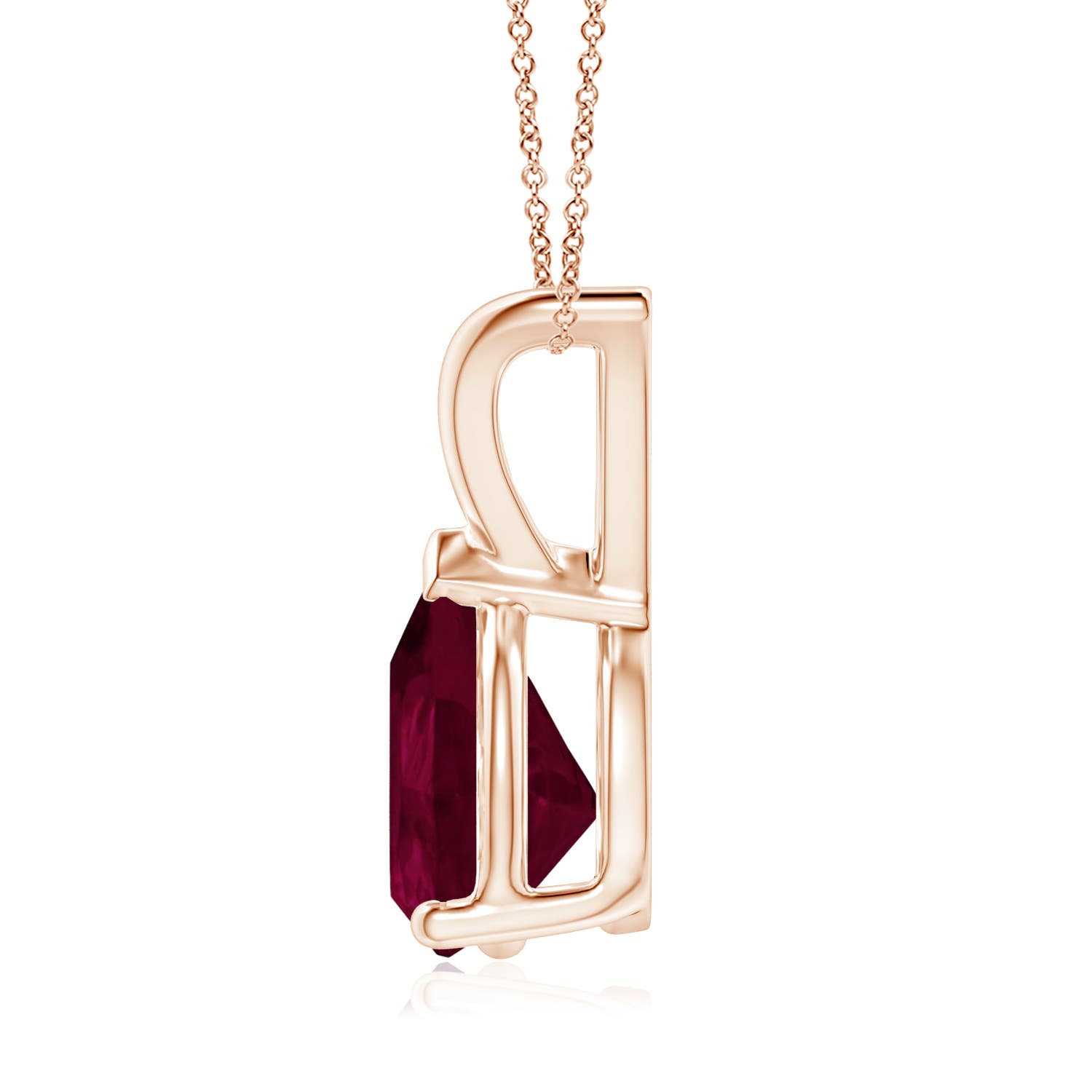 A - Ruby / 1.9 CT / 14 KT Rose Gold