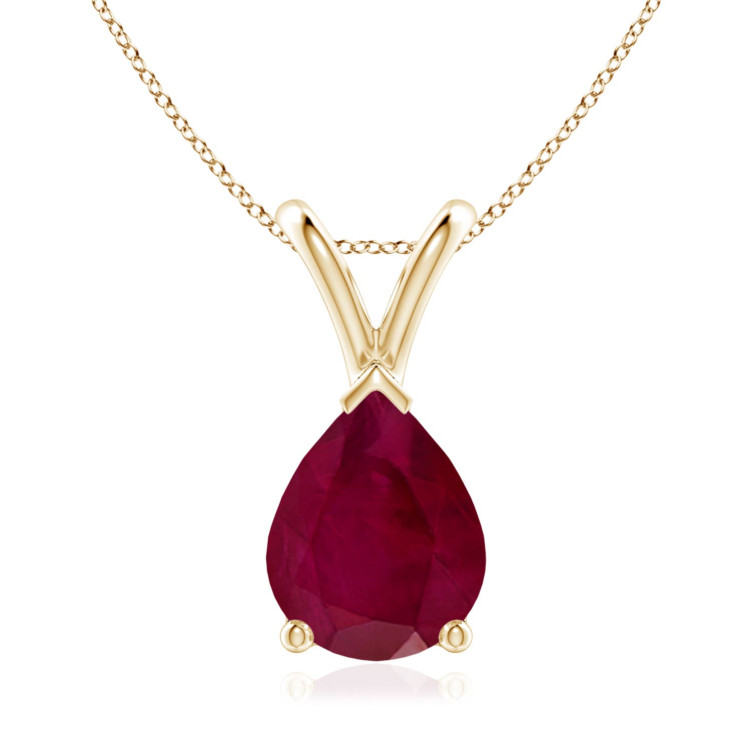 A - Ruby / 1.9 CT / 14 KT Yellow Gold