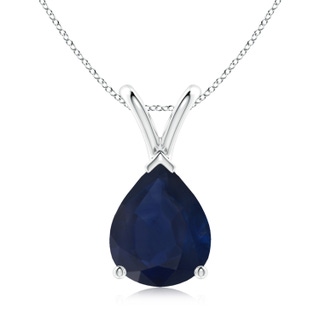 Pear A Blue Sapphire