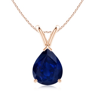 Pear AA Blue Sapphire