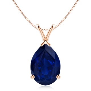 Pear AA Blue Sapphire