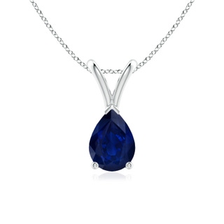 Pear AA Blue Sapphire