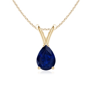 Pear AA Blue Sapphire