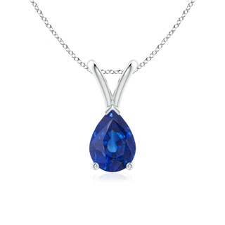 Pear AAA Blue Sapphire