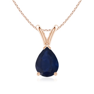 Pear A Blue Sapphire