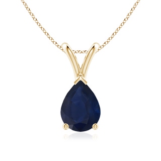 Pear A Blue Sapphire