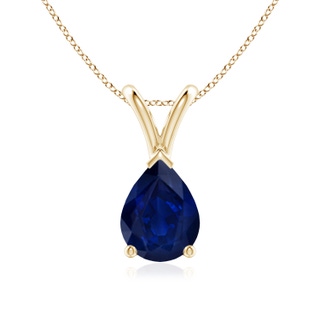 Pear AA Blue Sapphire