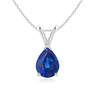 Pear AAA Blue Sapphire