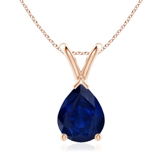Pear AA Blue Sapphire