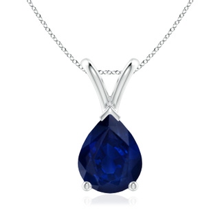 Pear AA Blue Sapphire