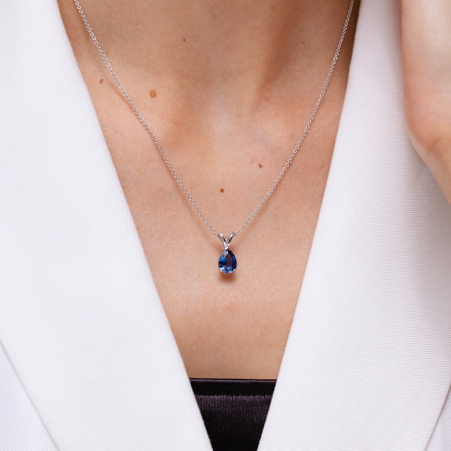 Shop Sapphire Pendant Necklaces for Women | Angara
