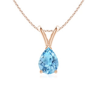 Pear A Swiss Blue Topaz