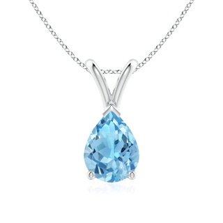 Pear A Swiss Blue Topaz