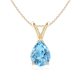 Pear A Swiss Blue Topaz