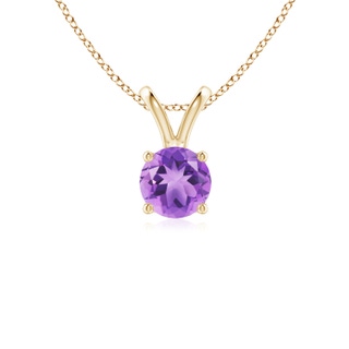 Round A Amethyst
