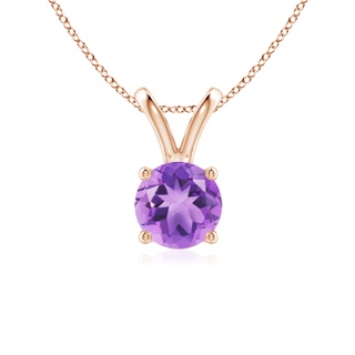 Round A Amethyst