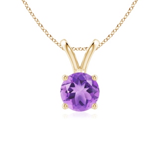 Round A Amethyst
