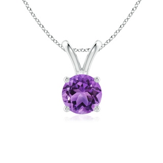 Round AA Amethyst