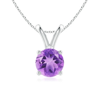 Round A Amethyst