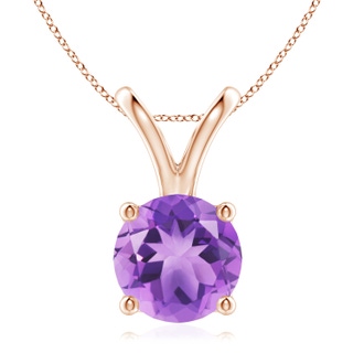 Round A Amethyst