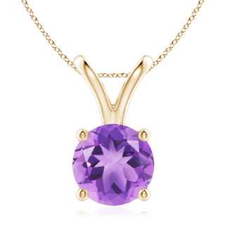 Round A Amethyst