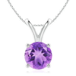 Round A Amethyst