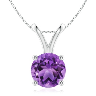 Round AA Amethyst