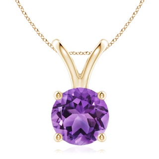 Round AA Amethyst