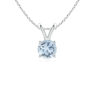 Round A Aquamarine