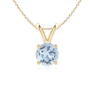 Round A Aquamarine