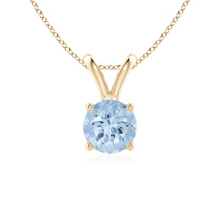 Round AA Aquamarine