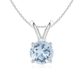 Round A Aquamarine