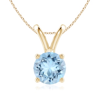 Round AAA Aquamarine