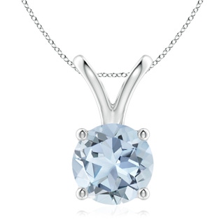 Round A Aquamarine