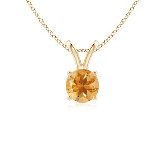 Round A Citrine