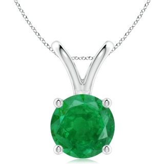 Round AA Emerald