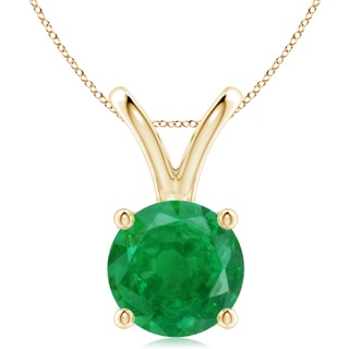 Round AA Emerald